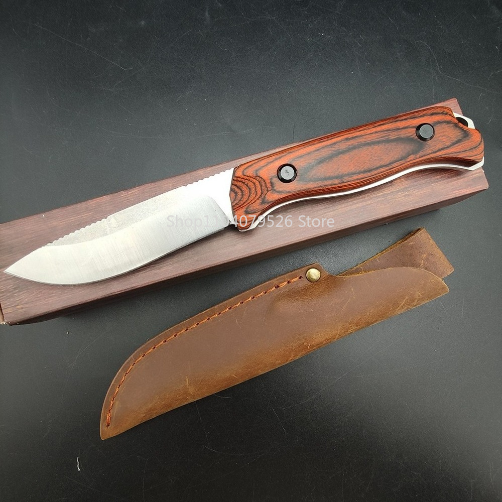 Bushcraft Knife Fixed - BM 15002 새들 마운틴 스키너 EDC