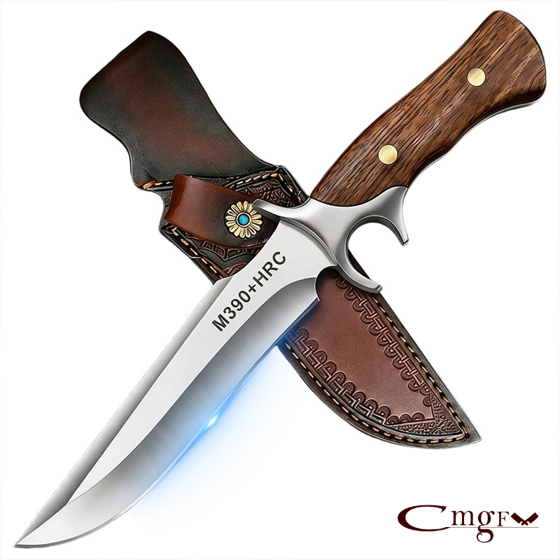 Bushcraft Knife Fixed - 야외용 포켓 나이프 M390 스틸 고정날