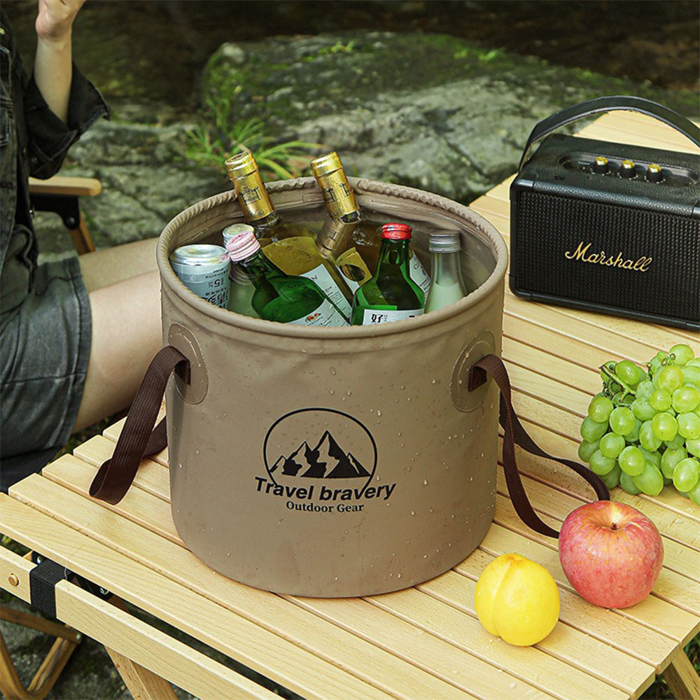 Water Bag Collapsible - 휴대용 접이식 야외 물통, 10L/20L 강화