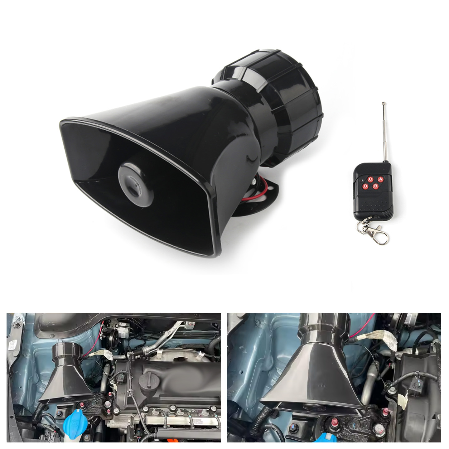 12V 스피커 130dB 무선 전자 사이렌 시끄러운 자 - Emergency Whistle Loud 리뷰 및 가격