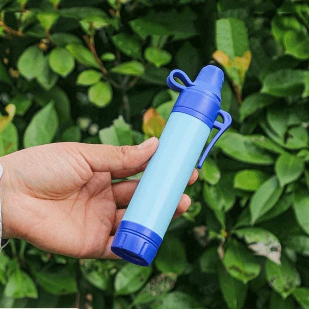 미니 미니 물 필터 빨대 정수기 휴대용 생존용 물 필터 - Water Purification Straw 리뷰 및 가격