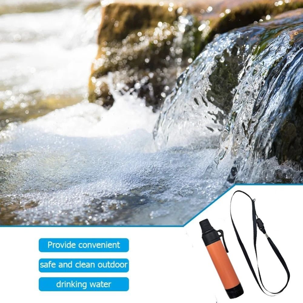 미니 미니 물 필터 빨대 정수기 휴대용 생존용 물 필터 - Water Purification Straw 리뷰 및 가격